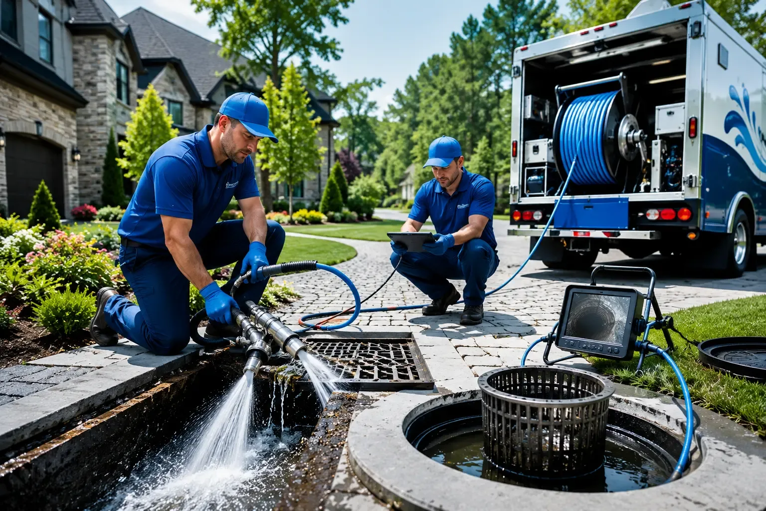 Local outdoor drain cleaning professionals in Hamburg, IL
