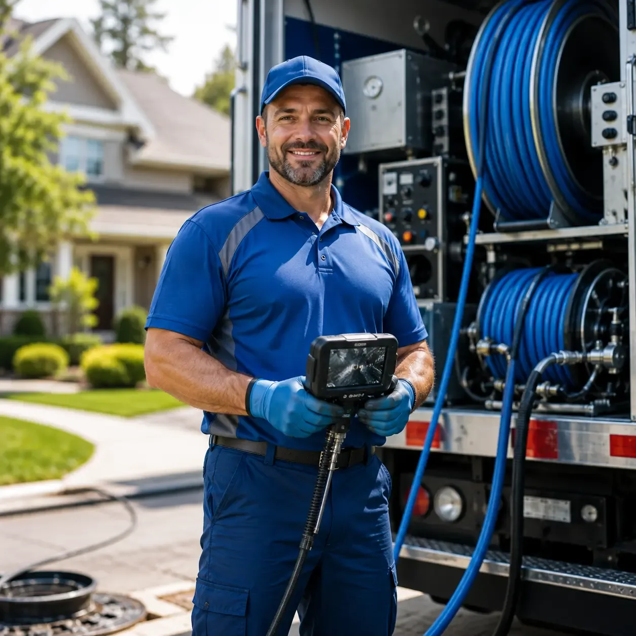 Local outdoor drain cleaning specialists in Hamburg, IL